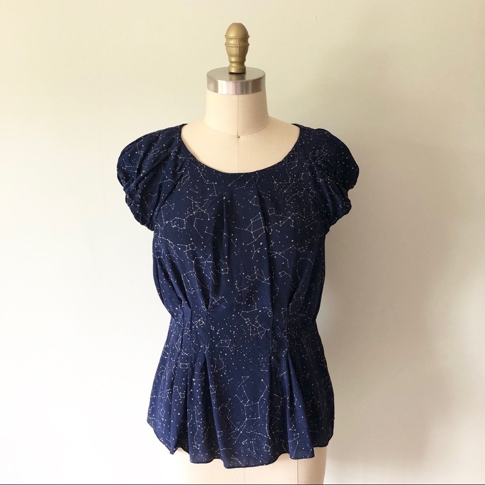 Anthro Constellation Blouse